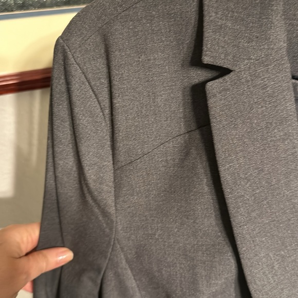 NWT - Worthington Ladies Suit Separate Jacket - Admiral Grey Heather - Picture 5 of 6